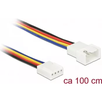 Cabo de alimentação interno DeLOCK 85364 1 m 4 pinos PWM