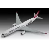 Avião de modelo em plástico REVELL Airbus A350-900 Turkish Airlines Escala 1/144