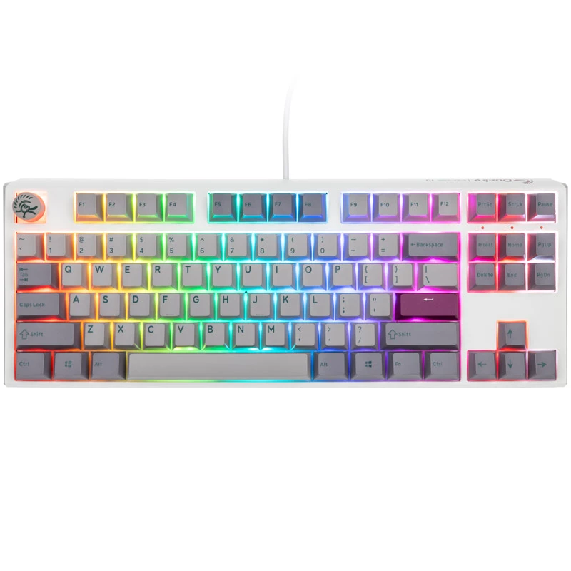Ducky One 3 TKL teclado Gaming USB US English prateado