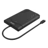 Unitek Y-3036A - Caixa para disco rígido DiskGuard Raiden 2.5 USB-C para SATA III 2,5