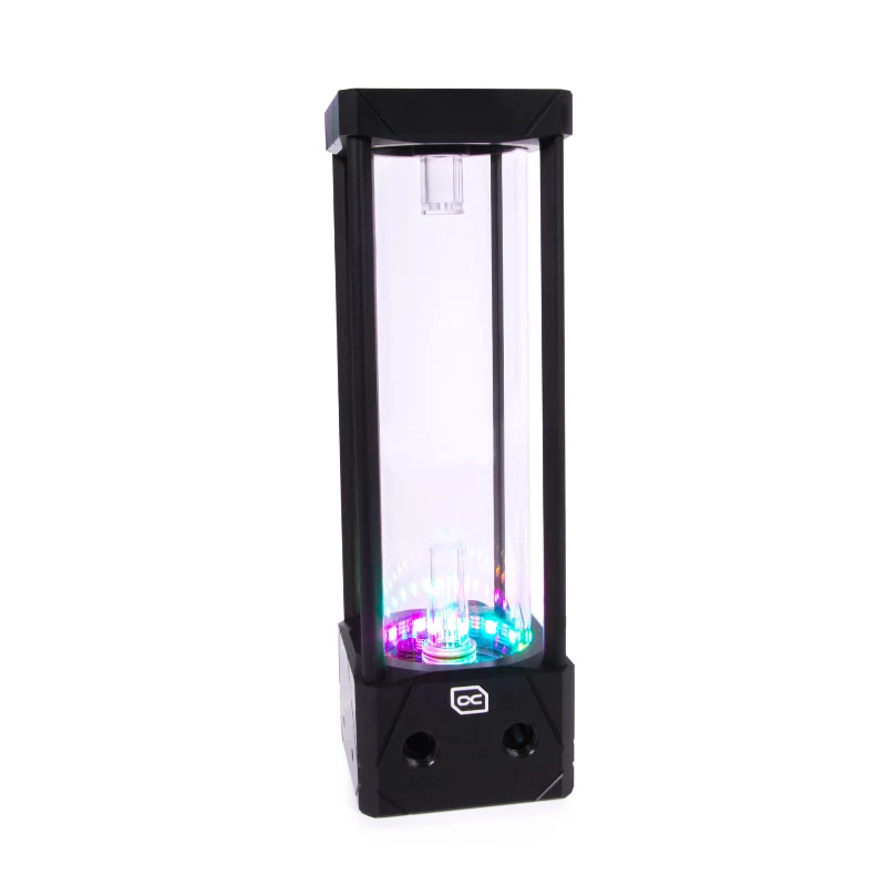 Alphacool Eisbecher Aurora D5 250 mm reservatório com bomba VPP Apex D5, acetal/vidro (13326)