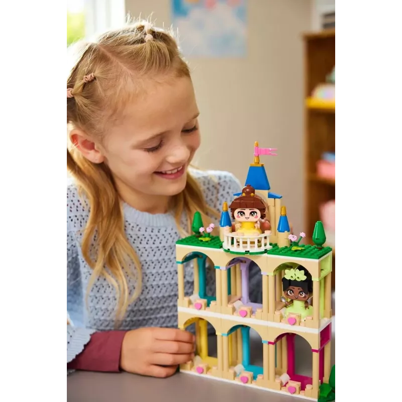 LEGO DISNEY 43291 Mini Bela e Tiana com Castelo