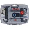 Conjuntos Bosch Starlock Best of Heavy Duty, 4 peças, conjunto de lâminas, metal, madeira, preto, caixa