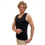 Glovii GV2M proteção corporal para desportos de inverno colete aquecido esqui, snowboard unissexo poliéster preto