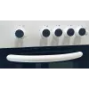 Fogão a gás MPM MPM-54-KGF-21, placa de 4 bicos, 60 cm, gás, branco, classe de eficiência energética A