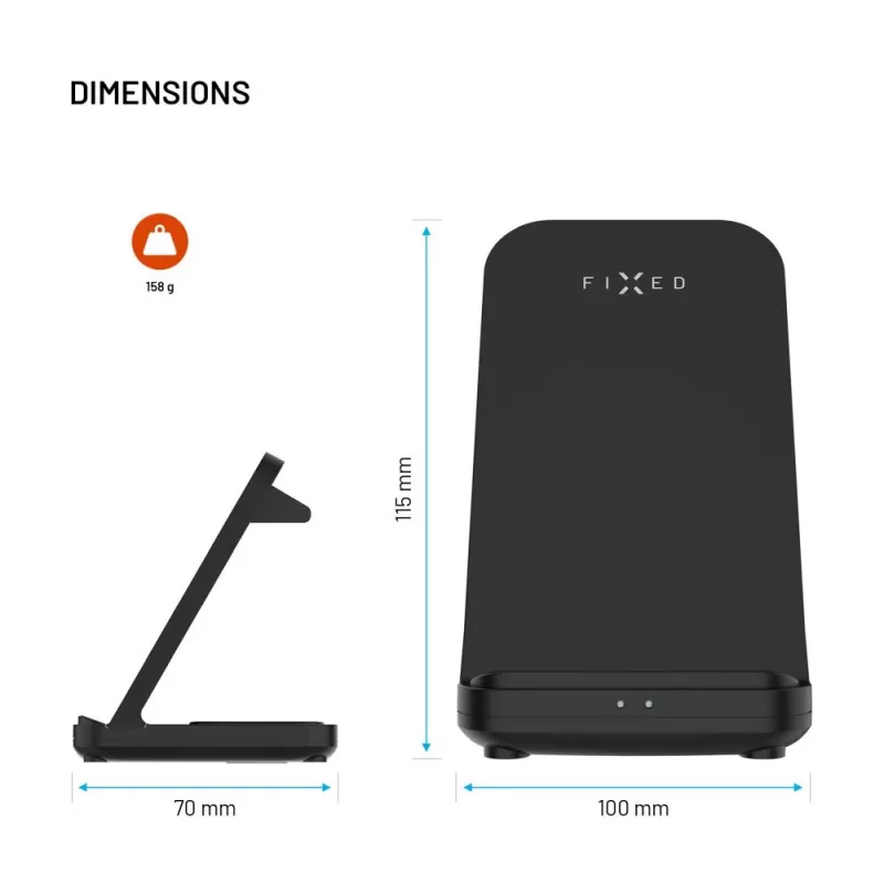 Estação de energia portátil FIXED FIXPOS-U-BK 300W 60000mAh