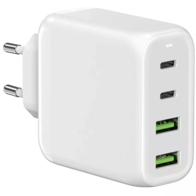 Fonte de alimentação ALLNET PSU-GaNPD-USB-2A2C-68W 68 W, 2× USB-A, 2× USB-C (GaN)