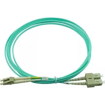 Cabo de fibra ótica BlueOptics CAB-OM3-SC-LC-2M-BO aqua 2m OM3 LC SC