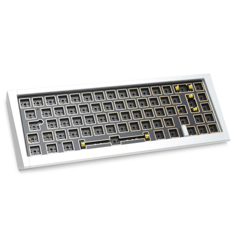 Teclado Ducky Outlaw 65 Universal USB US Inglês Prateado