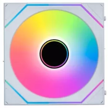 Ventoinha de caixa Lian Li UNI FAN SL-INF Wireless ARGB PWM 140 mm, branca
