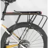 Rockbros 33210004001 bagageiro de bicicleta preto com prateleira