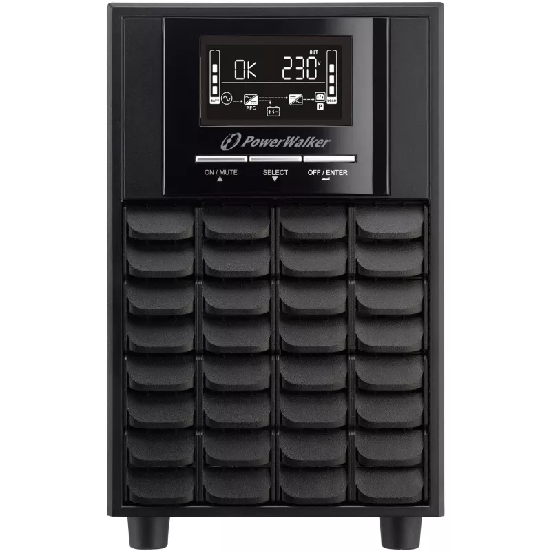 PowerWalker VI 1100 CW UPS line-interactive 1100 VA (1,1 kVA), 770 W, 7 Ah, RS-232, USB, preto