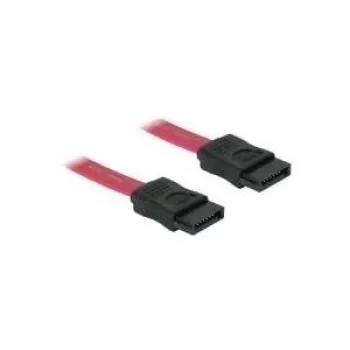 Cabo SATA DeLOCK 84208 0,5 m vermelho