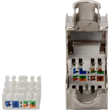 Módulo Keystone Digitus CAT 5e Classe D blindado DN-93512