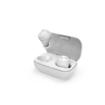 Hama WEAR7701W headset sem fios in-ear chamadas/música Bluetooth branco