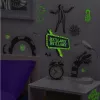 Autocolantes de parede Paladone Beetlejuice Design PP13439BJ – conjunto de autocolantes decorativos de parede
