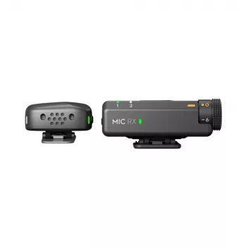 Recetor de câmara de encaixe DJI Mic Mini preto