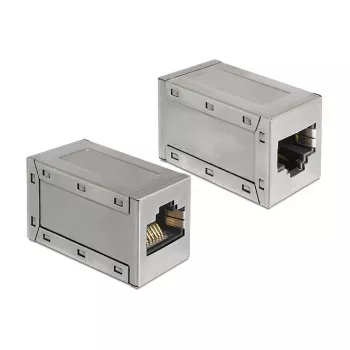 Adaptador de cabo DeLOCK 86088 RJ45 cinzento