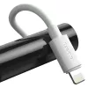 Kit de cabos de dados Baseus Simple Wisdom USB-C para Lightning PD 20W (2 unid./conjunto) 1,5m branco