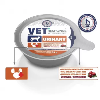 VET RESPONSE Urinary - Alimento húmido para gatos - 85 g