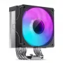 Dissipador de CPU Jonsbo CR-1000 V2 RGB preto com ventoinha de 120 mm
