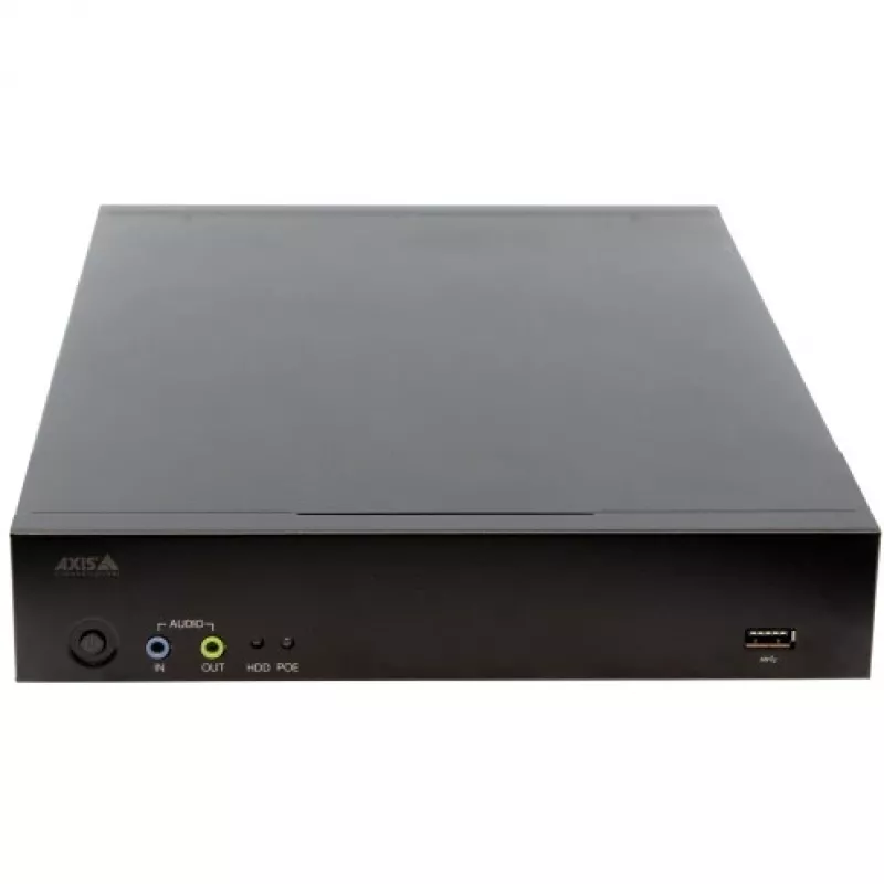 Gravador de vídeo em rede Axis 02403-002 8 canais 2TB preto
