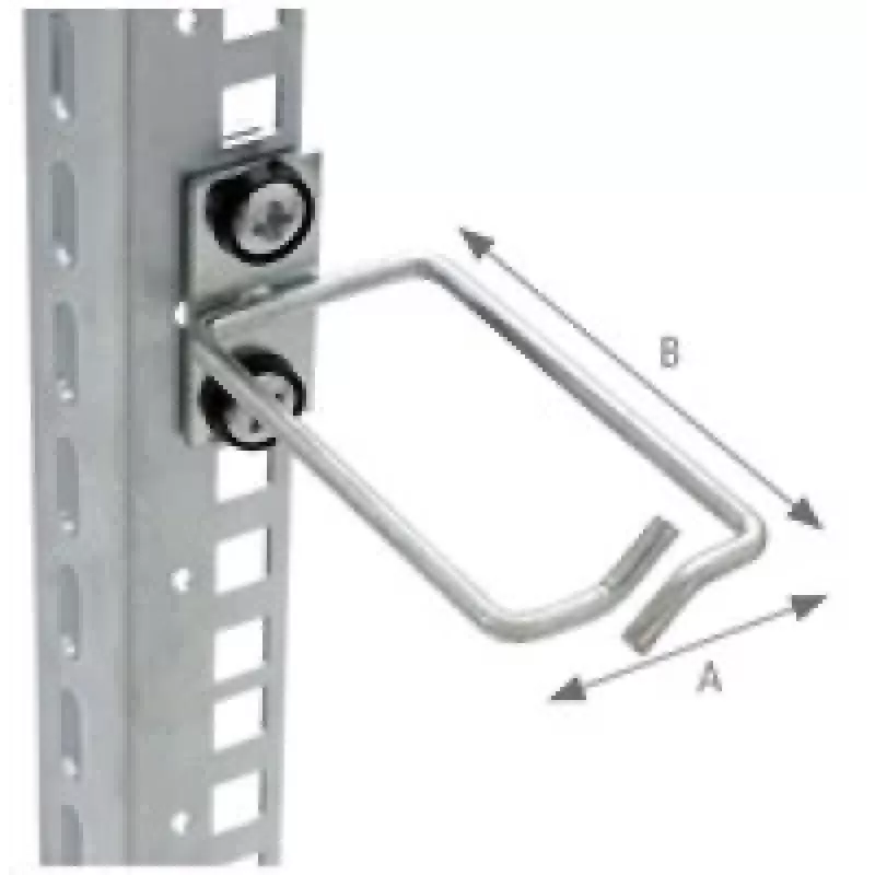 Anel de gestão de cabos Triton D1 40x40mm