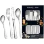 Conjunto de talheres ritzenhoff & breker Waldtiere — 4 peças aço inoxidável com motivos de animais