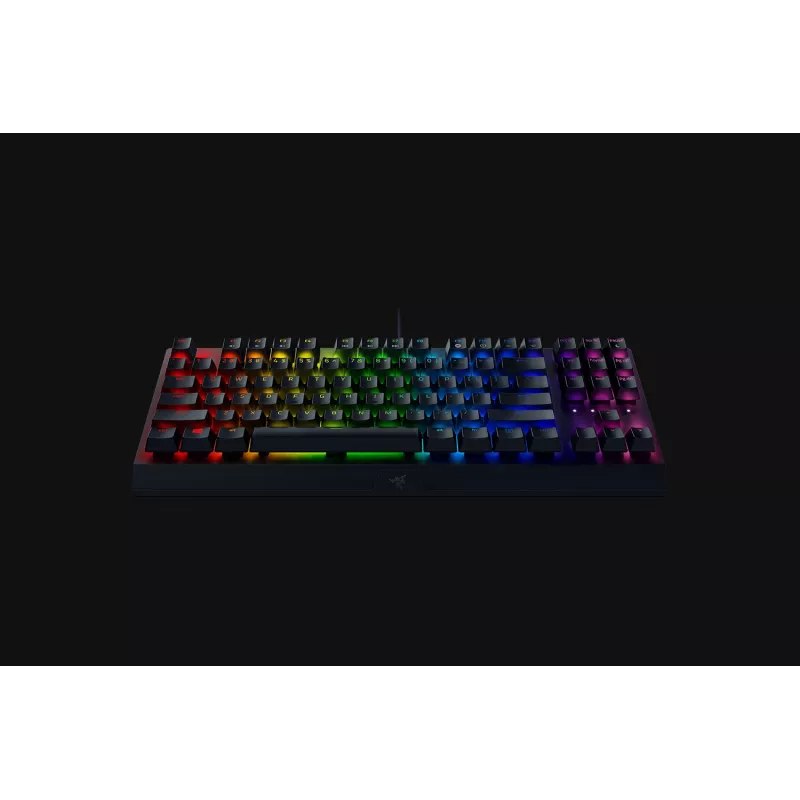 Teclado gaming mecânico Razer BlackWidow V3 Tenkeyless – com fios, iluminação RGB LED