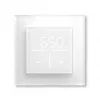 Termóstato de parede em vidro Homematic IP 161333A0 com sensor de CO2, RF digital, 230 V, 54,5×54,5×29 mm