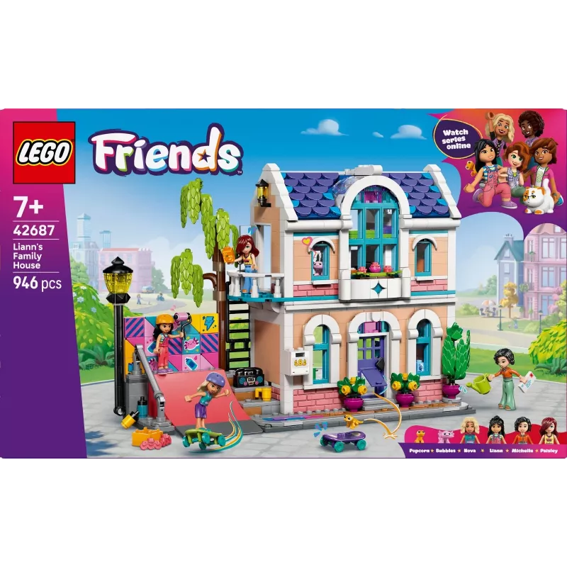 Blocks Friends 42687 Casa de família da Liann