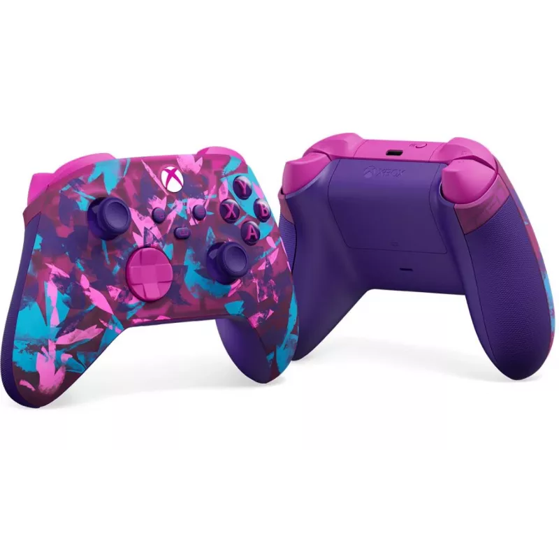 Microsoft Xbox Wireless Controller Heart Breaker Special Edition EP2-29568, Bluetooth, pilhas AA, até 40 h, azul/rosa/roxo