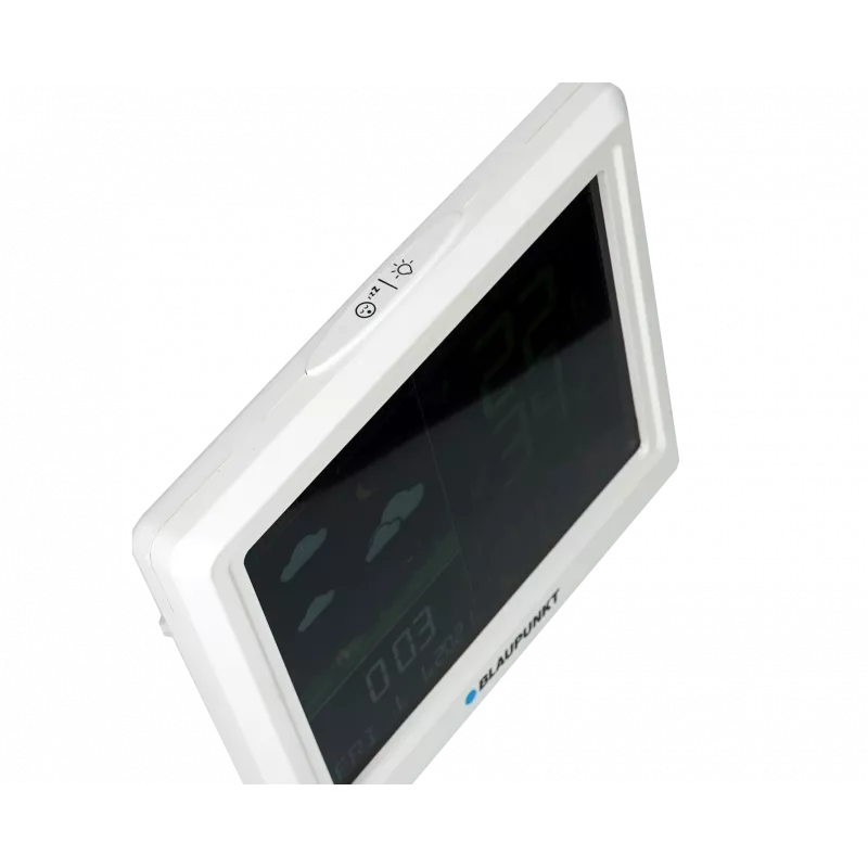 Estação meteorológica BLAUPUNKT WS25WH — medições interior/exterior, sensores sem fios