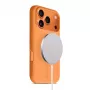 Capa protetora MagSafe Crong para iPhone 17 Pro — laranja