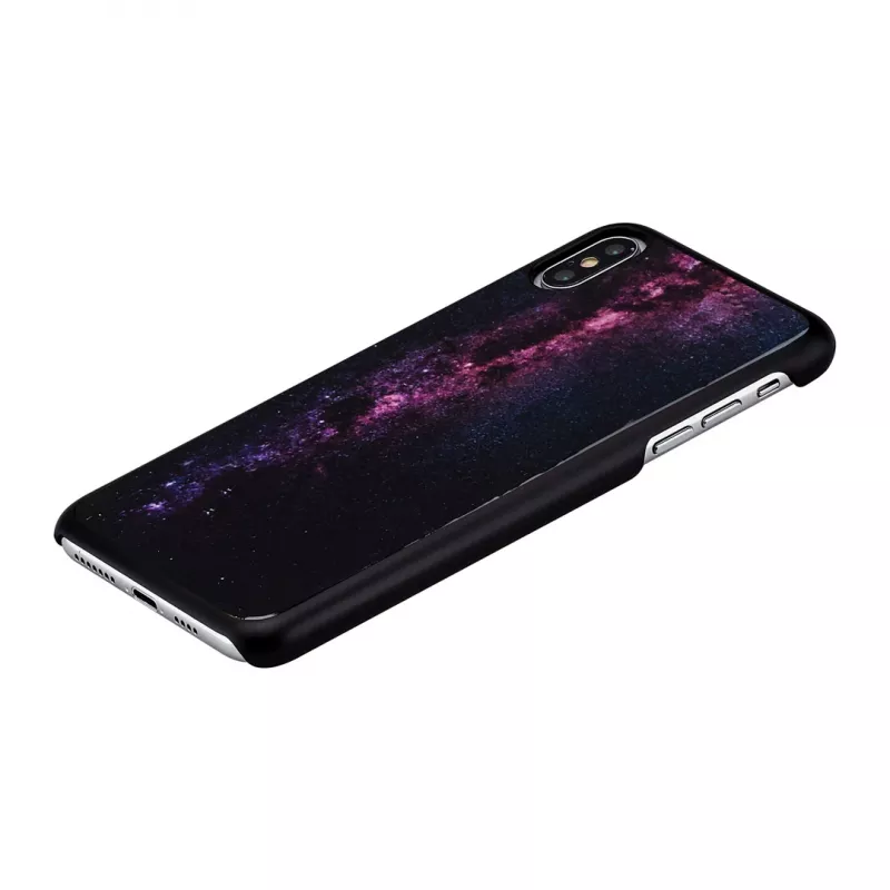 Capa para telemóvel iKins para iPhone XS Max — milky way preta