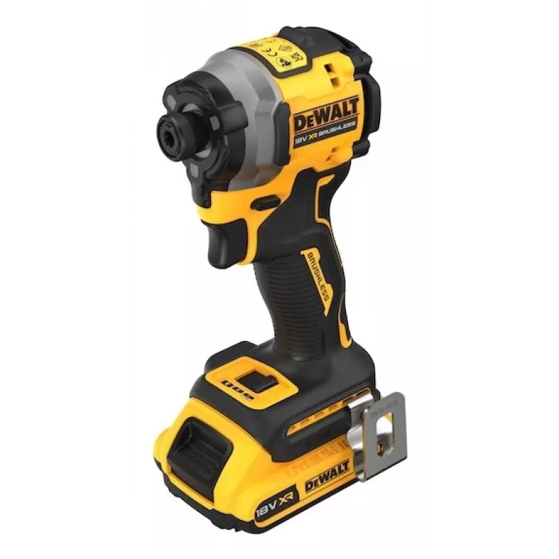 Chave de impacto 18v 3 velocidades; 208nm; mala; 2x2ah