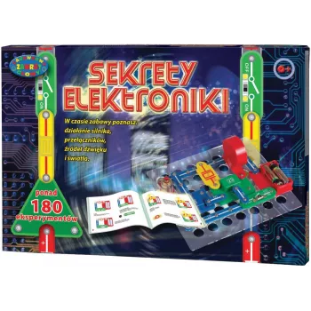 Kit de construção eletrónica educativa Dromader Science Kit Secrets ZD-9551 — 180 experiências