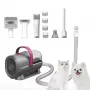 PETKIT AirClipper 5-in-1 LM4 kit de tosquia para animais com aspirador, cinzento/branco
