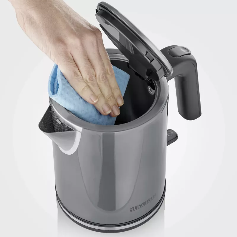 Chaleira elétrica Severin 2400 W antracite preto