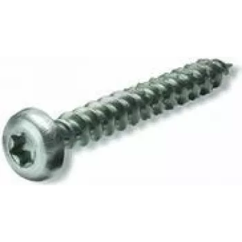 Parafuso Cimco 191228 — aço zincado, para placas de fibra, 45 mm de comprimento, 4,5 mm de diâmetro de rosca, 1 unidade
