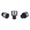 Bomba de conservação de vinho ZWILLING FRESH & SAVE – cabeça de bomba para rolhas de vácuo, cinzento, Ø 3 cm, altura 40 mm, conjunto de 3 unidades