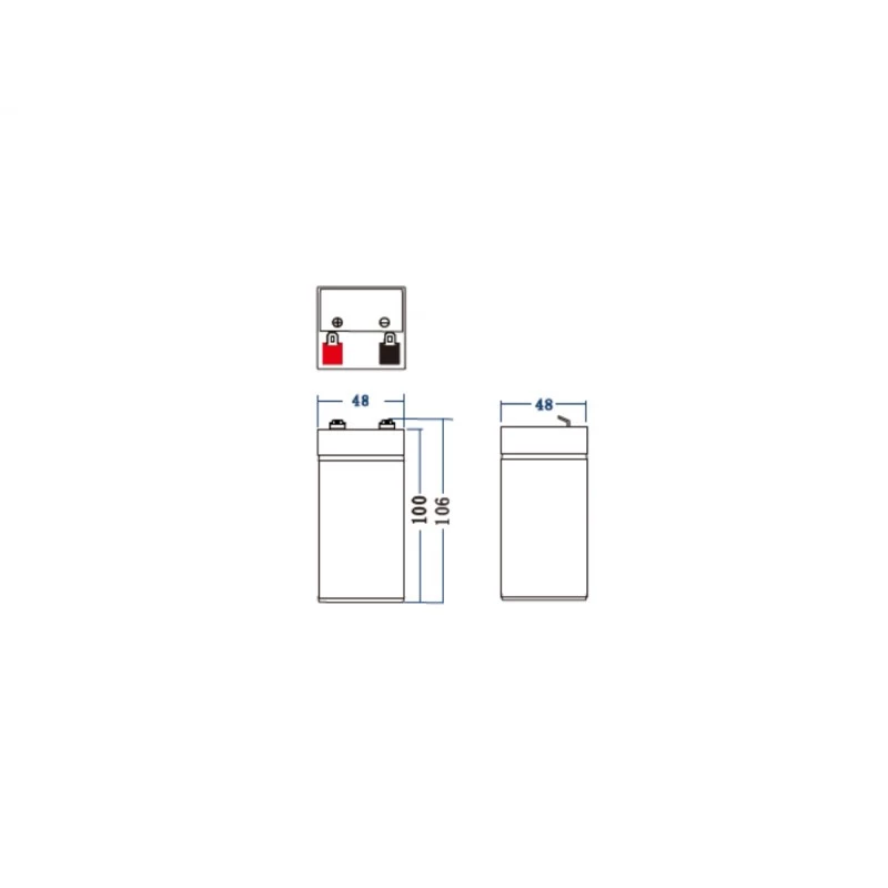 Bateria UPS Green Cell AGM36 VRLA AGM 4 V 4,5 Ah