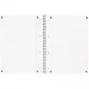 Oxford College caderno A4, 80 folhas, quadriculado com margem interior, 90 g/m², azul (100050358)