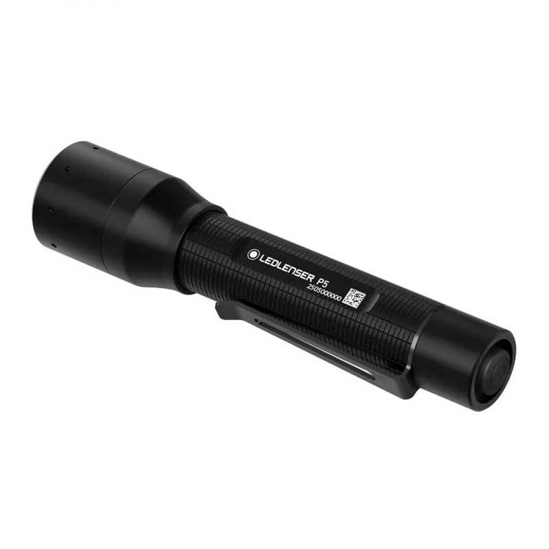 Ledlenser P5 lanterna LED com clip, preta