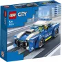 LEGO 60312 City Carro de Polícia brinquedo para crianças a partir dos 5 anos com minifigura de polícia pequena ideia de presente série de aventuras veículo de perseguição conjunto de construção