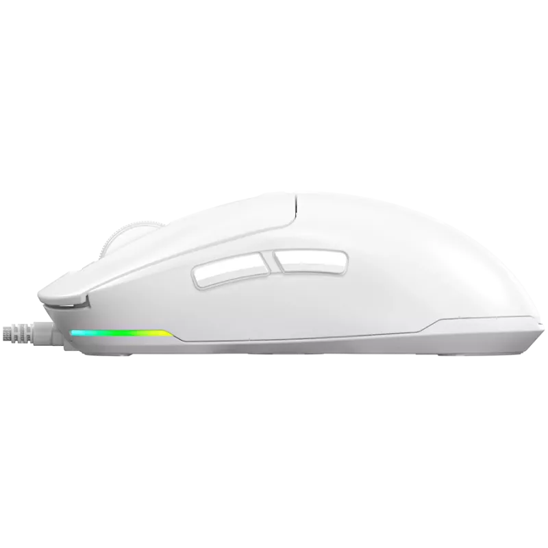 LORGAR MSA10, rato gaming Ultralight com fio Advanced, branco