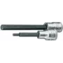 Gedore 6145990 chave de caixa para pontas de chave de fendas hexagonal, 1/2", 6 mm, 160 mm