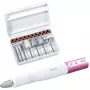 Aparelho de cuidado das unhas Beurer MP 52 — conjunto elétrico de manicure/pedicure, branco e violeta