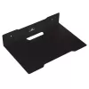 Prateleira de parede para descodificador MACLEAN MC-122, aço, preto, carga máx. 5 kg, distância entre furos 219 mm