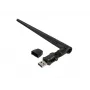 Adaptador USB Lanberg placa de rede WLAN NC-0900-WIE USB 2.0 Dualband AX900 1X antena externa